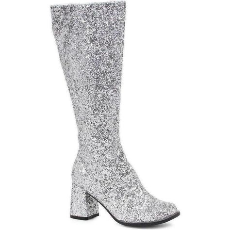 Ellie Shoes, Glitter Boots, Gogo Boots, Pu Heels, Fancy Dresses Party, Pointed Toe Heels, Womens Knee High Boots, Cool Boots, Designer Boots