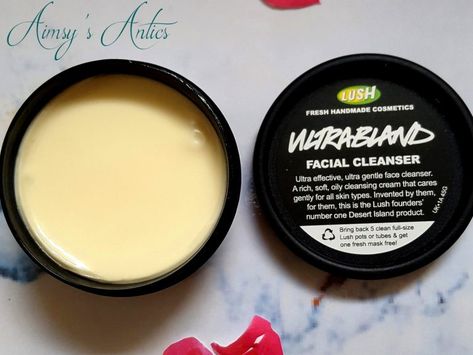 DIY Ultrabland | A Lush Dupe Inspired Recipe | Aimsy's Antics Lush Copycat Recipes Diy, Lush Copycat Recipes, Lush Face Products, Lush Diy, Lush Recipes, Diy Face Wash, Gentle Face Cleanser, Diy Body Butter, Pinterest Graphics