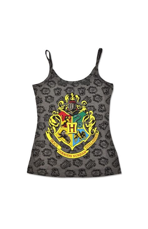 WW of Harry Potter Hogwarts Tank Top 2XL | Mercari Ladies Lounge, Harry Potter House, Harry Potter Universal Studios, Hogwarts Crest, Harry Potter Outfits, Wizarding World Of Harry Potter, Harry Potter Universal, Loungewear Set, Short Pajama Set