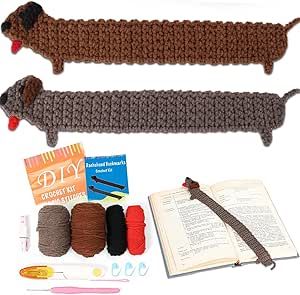 Diy Sausage, Crochet Start, Bookmarks Crochet, Tutorials Diy, Crochet Set, Crochet Kit, Sausage Dog, Learn To Crochet, Video Tutorials