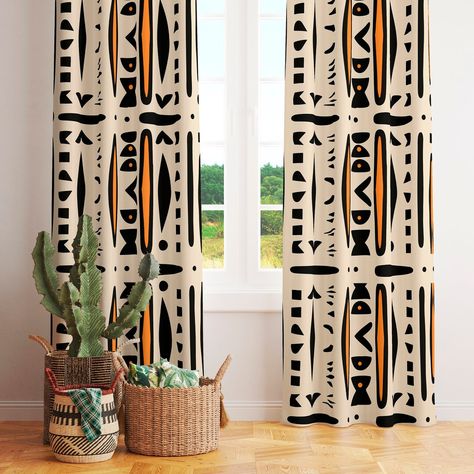 This Curtains item by Printous has 155 favorites from Etsy shoppers. Ships from Spindale, NC. Listed on Jul 24, 2024 Afro Chic Home Decor, African Inspired Living Room, Afro Bohemian Style Decor, African Curtains, African Themed Living Room, African Bedroom, African Living Rooms, Afrocentric Decor, African Interior Design