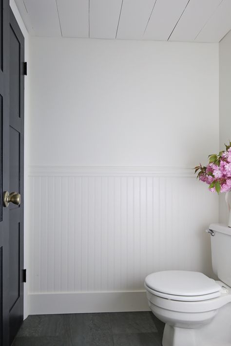 Diy Beadboard Bathroom, How To Install Beadboard, Bathroom Wainscoting, Diy Beadboard, Beadboard Bathroom, Wainscoting Bathroom, Budget Friendly Diy, Best Kitchen Design, Bad Inspiration