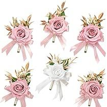 Wedding Groom And Groomsmen, Silk Boutonniere, Pink Boutonniere, Formal Dinner Party, White Boutonniere, Silk Rose Petals, Groomsmen Boutonniere, Beautiful Wedding Flowers, Great Wedding Gifts