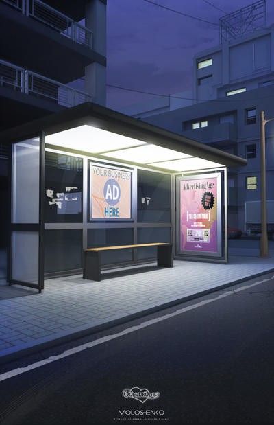 Bus Stop Background, Anime Bus Stop, Gacha Background, Background Ideas, Bus Stop, Gacha Club, Anime Background, Motion, Style Inspiration