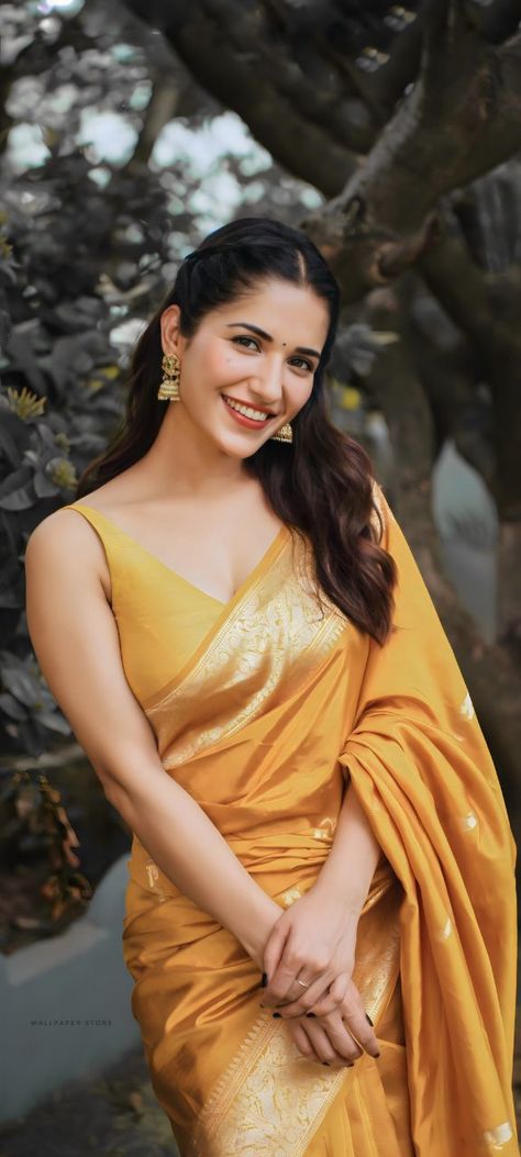 Ruhani Sharma, My Beauty, Beautiful Smile, Aesthetic Pictures, Saree, Quick Saves, Beauty