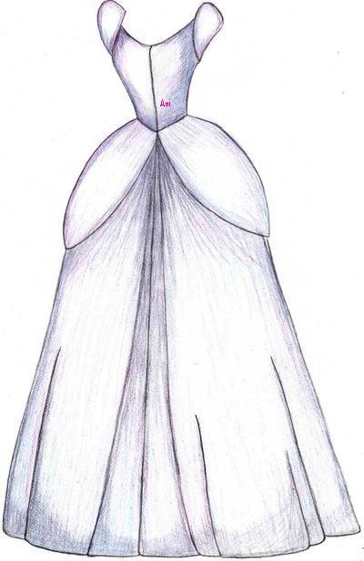 Cinderella's Dress by MOD37 on DeviantArt Draw Cinderella, Princess Dress Drawing, Cinderella's Dress, Cinderella Drawing, Cinderella Art, Drawing Books, Coloring Worksheets, Walt Disney Characters, Drawing Hair Tutorial