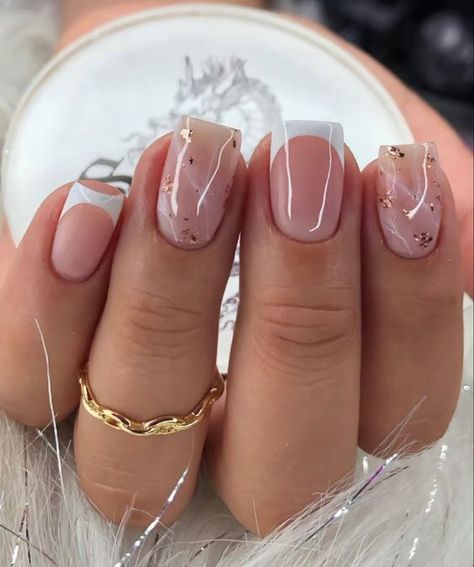 Simple Gel Nails, Casual Nails, Soft Nails, Short Acrylic Nails Designs, Neutral Nails, Classy Nails, Chic Nails, Short Acrylic Nails, Best Acrylic Nails