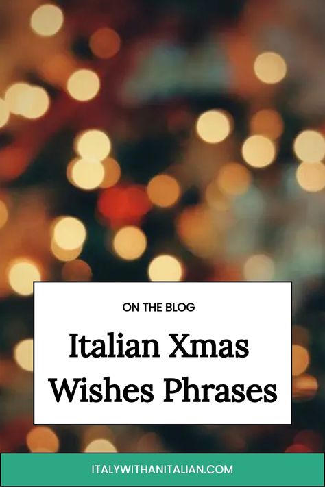 Italian phrases Merry Christmas In Italian, Italian Christmas Cake, Italian Pronunciation, Italian Greetings, Other Ways To Say, Xmas Wishes, Italian Christmas, Italian Words, Christmas Words