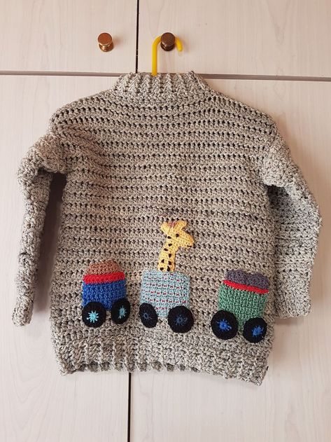 Crochet Train Applique, Crochet Baby Boy Sweater, Crochet A Butterfly, Frocks Pattern, Crochet Baby Projects, Crochet Baby Costumes, Newborn Crochet Patterns, Crochet Baby Sweaters, Baby Clothes Patterns Sewing