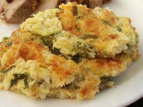 Zucchini Dishes, Zucchini Rice, Rice Casserole Recipes, Zucchini Casserole, Zucchini Squash, Squash Casserole, Rice Casserole, Squash Recipes, Zucchini Recipes