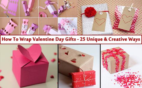 All these 25 creative ways of Valentine gift wrapping are extraordinary. We assure you that will leave a long lasting impression on the receiver’s mind. Diy Valentines Gift Wrap, Valentines Day Gift Wrapping, Gold Jewelry Gift Wrapped For Valentine's Day, Valentine's Day Silver Jewelry Gift Wrapped, Gift Wrapped Jewelry For Valentine's Day, Valentines Gift Wrap, Valentines Gift Bags, Polymer Clay Gifts, Valentines Presents