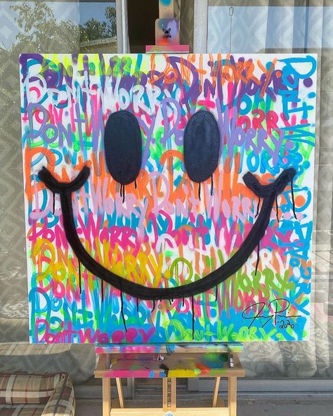 Smiley Painting, Painting Inspo, Diy Paint, Art Painting Acrylic, Acrylic Paints, Painting Acrylic, Diy Painting, Painting Ideas, Smiley