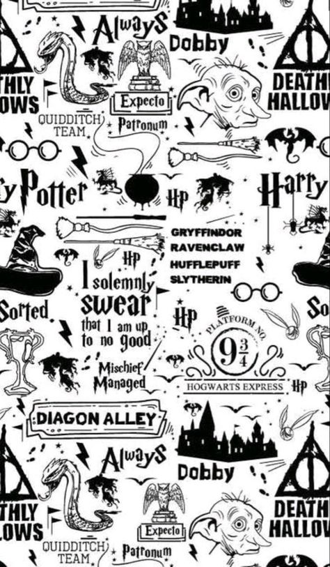 Harry Potter Vector Illustrations, Harry Potter Wallpaper Harry Potter Wallpaper Aesthetic, Harry Potter Wallpaper Backgrounds, Lover Makeup, Harry Potter Sketch, Imprimibles Harry Potter, Harry Potter Painting, Bags Organizer, Harry Potter Stickers