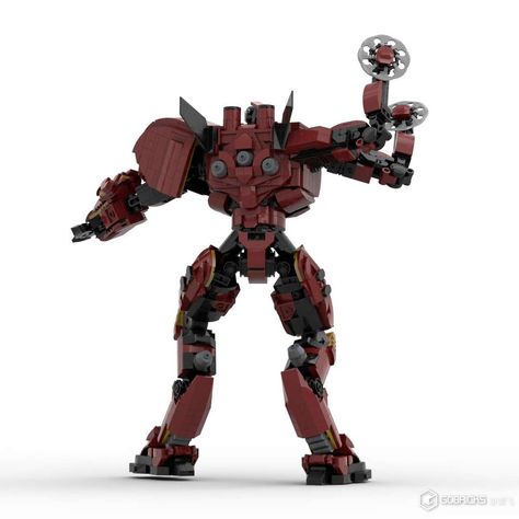 Pacific Rim Crimson Typhoon Crimson Typhoon, T Photo, Pacific Rim, Building Blocks, Lego, Building, Anime, On Instagram, Instagram