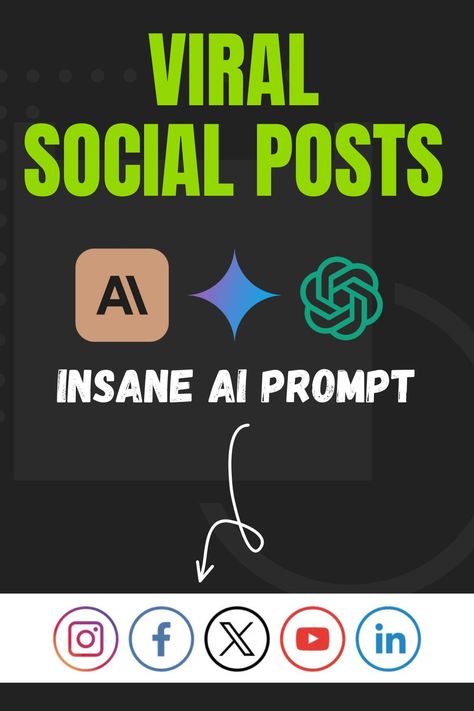 AI Social Media Prompt Twitter Game, Twitter Games, Going Viral, Increase Engagement, Like Instagram, Instagram Likes, Social Media Posts, Social Media Post, To Create