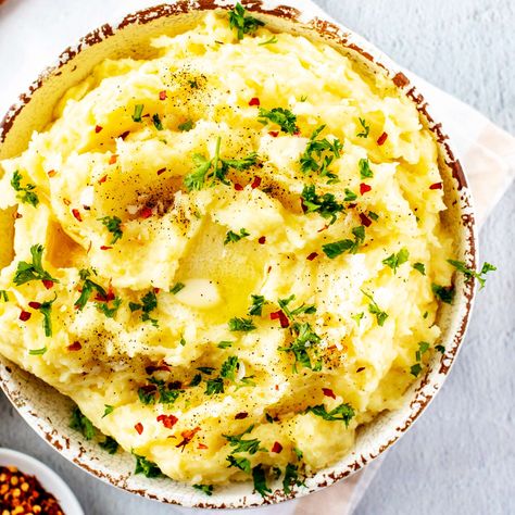 Gruyere Mashed Potatoes Boursin Mashed Potatoes, Creamy Mashed Potatoes Recipe, Creamy Mash, Nyt Cooking, Thanksgiving Sides, Pureed Food Recipes, Creamy Mashed Potatoes, Thanksgiving Side Dishes, Potato Recipes