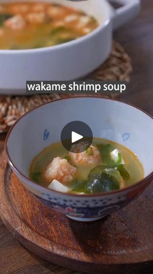 16K reactions · 4.8K shares | Asian Style Recipe
Wakame Shrimp Soup 🍲
#cookingwithlove♥️ | Roldan Pitas | malunaturezaa · Original audio Seafood Extravaganza, Soup Shrimp, Stews Recipes, Yami Yami, Shrimp Soup, Deli Food, Hors D'oeuvres, Mushroom Soup, Stew Recipes