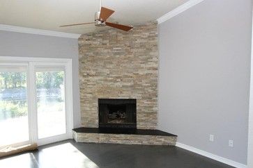 Corner Fireplace Design Ideas, Pictures, Remodel, and Decor - page 80 Rectangle Fireplace, Corner Fireplace Design, Corner Fireplaces, Fireplace Design Ideas, Fireplaces For Sale, Indoor Outdoor Fireplaces, Electric Fireplaces, Corner Fireplace, Fireplace Inserts