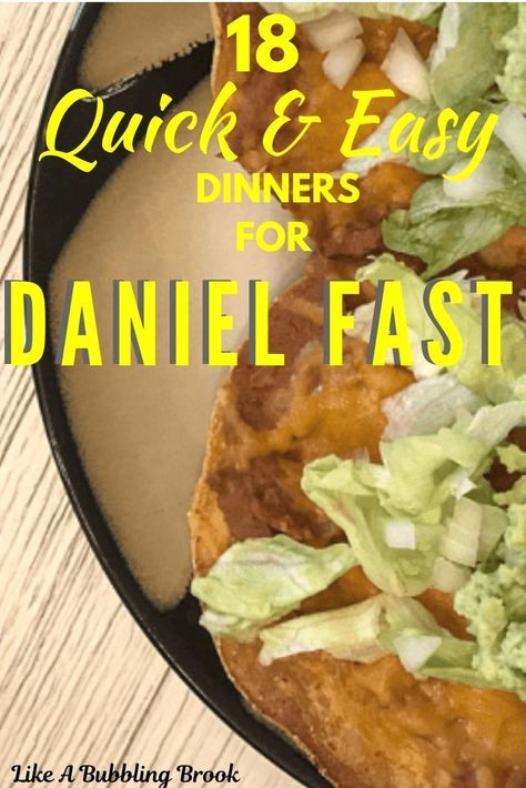 Meals For Daniel Fast, Daniel Diet Recipes 21 Days, Quick Daniel Fast Meals, Recipes For Daniel Fast 21 Days, Simple Daniel Fast Meals, Daniel Fast Easy Recipes, Daniel Fast Potato Recipes, Daniel Fast Meal Ideas, Daniel Fast Lunch Ideas