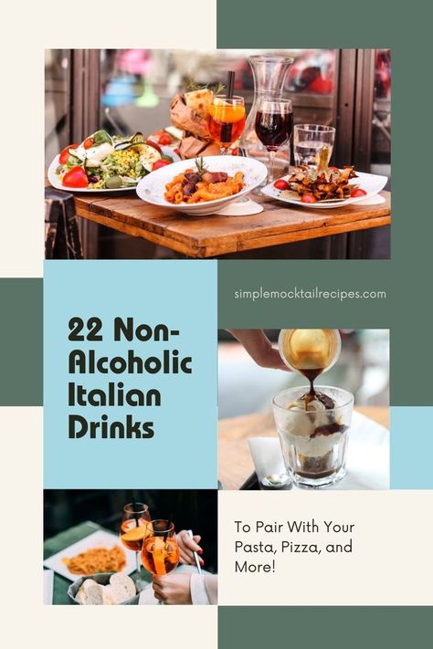 Italy is renowned for its wide variety of wines and liqueurs. But aren’t you curious about the non-alcoholic Italian drinks that the country has to offer? Learn about non-alcoholic drinks from Italy - how you can make non-alcoholic Italian cocktails or a non-alcoholic Italian punch. Italian Punch, Simple Mocktail, Easy Mocktail Recipes, Italian Drinks, Italian Cocktails, Mocktail Recipes, Aromatic Bitters, Pasta Pizza, Mocktail Recipe