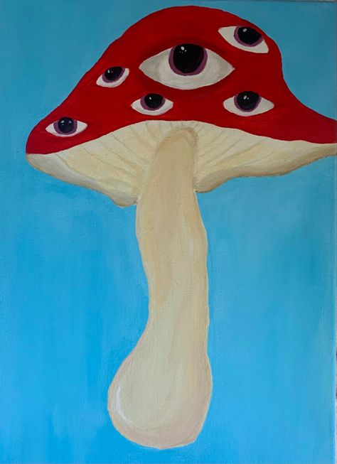 Mushroom with eyes Mushroom With Eyes, All Seeing