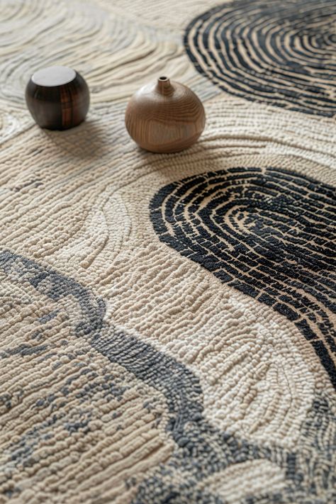 Style your home with Japandi Rugs. Explore ways to enhance your decor with rugs that bring tranquility and understated elegance, perfectly aligning with Japandi aesthetics. 🌐🏡 Rug Japandi, Japandi Rugs, Japandi Rug, Japanese Rug, Japanese Bedroom Design, Artsy Room, Minimalist Bedrooms, Entryway Rugs, Japandi Home