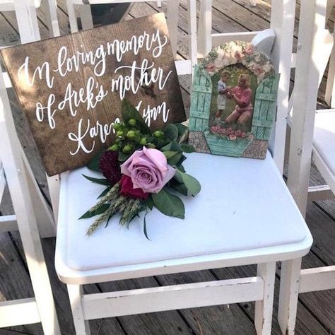 Always With Us: Honoring Lost Loved Ones on Your Wedding Day Lilac Wedding Bouquet, Memory Table Wedding, Lost Loved Ones, Reserved Seating, Seating Sign, Wooden Wedding Signs, Rustic Wedding Signs, Lilac Wedding, Western Wedding