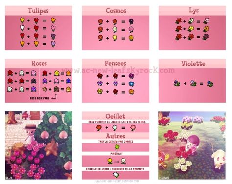 Motif Acnl, Flower Chart, Animal Crossing 3ds, Animal Crossing New Leaf, Ac New Leaf, Animal Crossing Memes, Animal Crossing Guide, Happy Home Designer, Animal Crossing Qr Codes Clothes