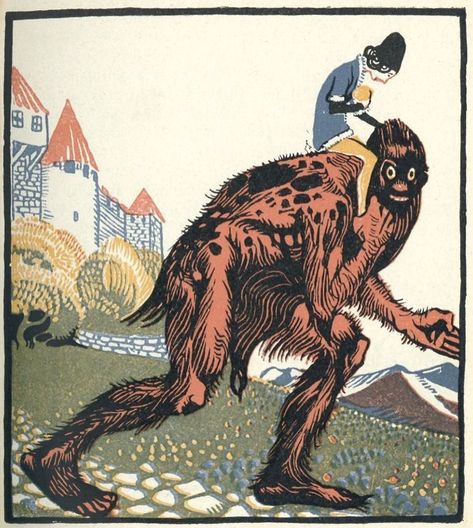 INK ON BLOCK on Instagram: “By Ignatius Taschner (German, 1871-1913), Illustration for ‘Iron John & The Wild man’ (Grimm’s Fairy Tales) • I think this is a woodcut,…” Bigfoot Art, Woodcut Illustration, Wild Man, Vintage Illustration Art, Spider Webs, Collage Illustration, Fairytale Art, Flash Art, Amazing Grace