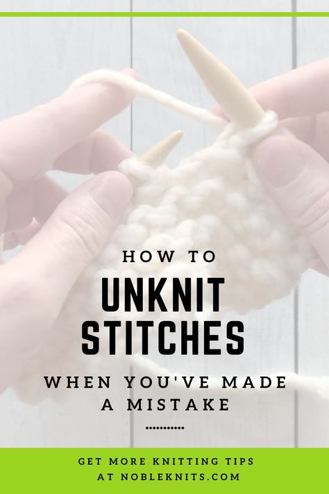 Fixing Knitting Mistakes, Learning Knitting, Knitting Lessons, Knitting Increase, Nothing Happened, Knitting Hacks, Knitting Help, Brioche Knitting, Basketweave Stitch