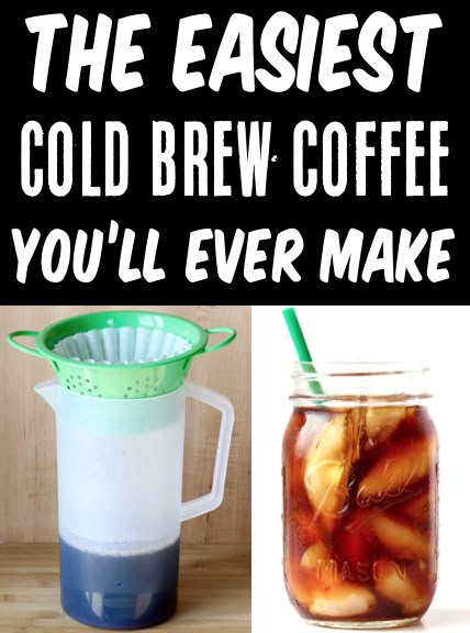 Cold Brew Coffee Recipe How To Make Your Own Cold Brew Coffee, Make Your Own Cold Brew Coffee, Diy Cold Brew Coffee Concentrate, How To Cold Brew Coffee, Easy Cold Brew Coffee Recipe, How To Cold Brew Coffee At Home, Iced Coffee Concentrate Recipe, Easy Cold Brew Coffee At Home, Cold Brew Coffee Recipe How To Make