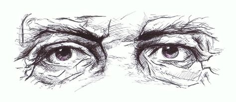 100 Eyes Drawing Challenge, Old Man Eyes Drawing, Old Eyes Drawing, Man Eyes Drawing Sketch, Old Eyes, Man Eyes, Eye Pencil Drawing, Old Man Face, Art Alevel