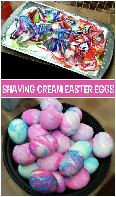 Cream Easter Eggs, Shaving Cream Easter Eggs, Dyed Easter Eggs, Colored Eggs, Easter Egg Dye, Groundhog Day, Easter Time, Easter Activities, Easter Egg Decorating