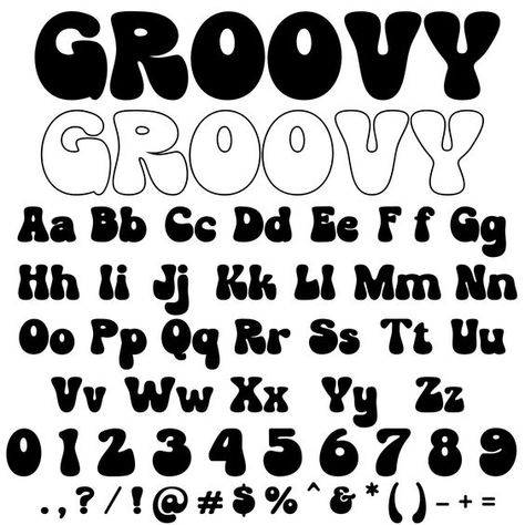 GROOVY FONT SVG, Retro groovy Alphabet Svg, Vintage Font Svg, Groovy Alphabet Svg Retro ClipArt, Retro Svg, Groovy ClipArt, Font Svg, Cricut Font fonts #font #fonts 1.13 Groovy Alphabet, Groovy Clipart, Cool Fonts Alphabet, Retro Alphabet, Retro Clipart, Cool Handwriting Fonts, Bubble Letter Fonts, Fonts Handwriting Alphabet, Groovy Font