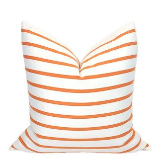 Orange / Tangerine / Cantaloupe | Coastal Home Pillows - Part 2 Coastal Pillows, Coastal Vibes, Thumbnail Image, Beach Collection, Coastal Home, Etsy Pillow Covers, Stripe Pillow, Coastal Homes, South Beach