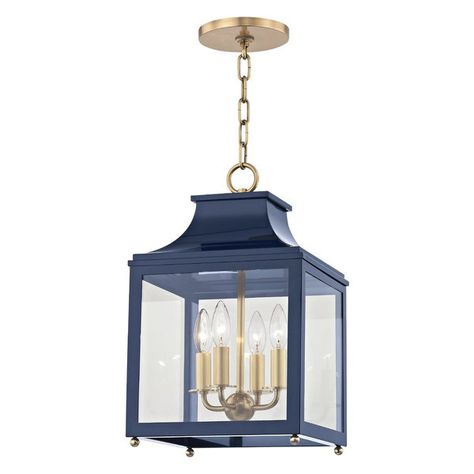 Electric Ideas, Cage Chandelier, Small Lanterns, Lantern Pendant, Hudson Valley Lighting, Brass Accents, Aged Brass, Lamps Plus, Incandescent Bulbs