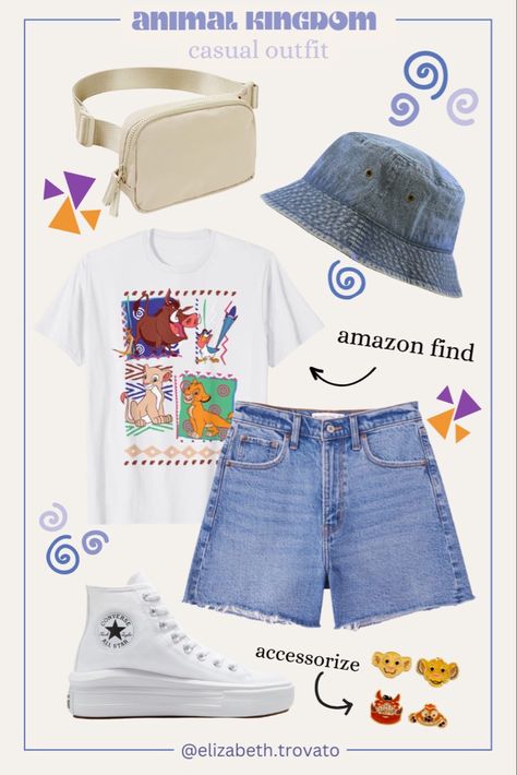 #disneyworld #disneyoutfit #animalkingdom #vacationoutfit #disneystyle Animal Kingdom Outfit, Disney World Outfits, King Simba, Lion King Simba, Disney Lion King, Disney Trip, Disney Princesses, Disney Outfits, Disney Style