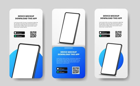 Mobile App Ads, Exchange Design, Countdown Poster, App Poster, App Flyer, Qr Code Template, App Ads, Banner Store, Photoshop Web Design