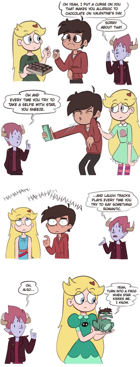 Starco Fanart, Disney Puns, Star Vs Forces Of Evil, Glitter Lucky, Starco Comic, Star Force, Star Quotes, The Forces Of Evil, True Memes