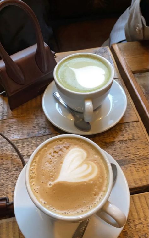 #coffee #matcha #girlsdate #besties Coffee With Bestie, Coffee Matcha, Aesthetically Pleasing, Matcha, Coffee, Quick Saves