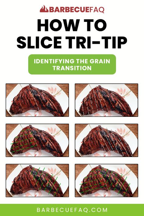 how to slice tri-tip Tritip Christmas Dinner, Tri Tip And Side Dishes, Ways To Cook Tri Tip, Beef Tri Tip Recipes Grill, Smoked Tri Tip Pit Boss, Tri Tip Seasoning Rub, Bbq Tri Tip How To Cook, Marinade For Tri Tip Roast, Tri Tip Smoker