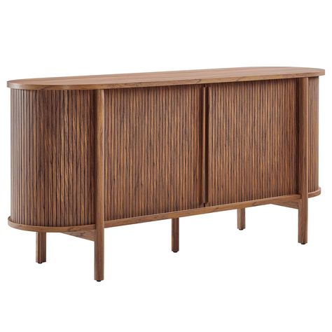 Curved Sideboard, Curved Tv Stand, Tv Stand Storage, High Tv Stand, Tv Stand Sideboard, Buffet Stand, Curved Tvs, Entryway Cabinet, Modern Buffet