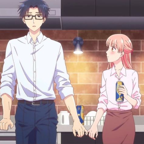 Narumi And Hirotaka, Narumi Momose, Wotakoi Love Is Hard For Otaku, Reborn Anime, Posting On Instagram, Love Is Hard, Best Anime Couples, Cute Anime Profile Pictures, Anime Reccomendations