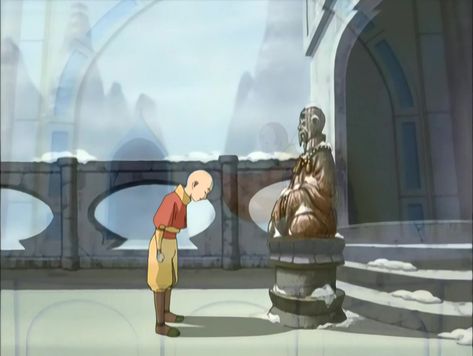 Monk Gyatso, Avatar Aang, Aang, Bending, Avatar, Zelda, Princess Zelda, Statue, Zelda Characters