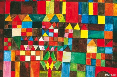 Paul Klee - Burg und Sonne PDF - Kunstprojekte - PDF Shop | Labbé ... Aladdin Art, Paul Klee Art, Oil Painting Tutorial, Acrylic Painting Lessons, Principles Of Art, Peter Paul Rubens, Watercolor Paintings Abstract, Landscape Paintings Acrylic, Paul Klee