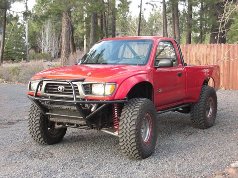 1996 Toyota Tacoma, Toyota Tacoma Prerunner, Tacoma Build, Toyota Tacoma Mods, 1954 Chevy Truck, 1998 Toyota Tacoma, Toyota Pickup 4x4, Baja Truck, Toyota Tacoma Sr5