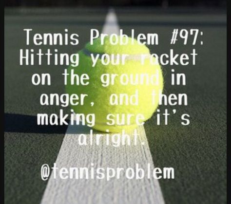 Tennis Problems, Tennis Things, Tennis Lifestyle, Tennis Funny, Tennis Pictures, Tennis Drills, Tennis Party, Tennis Quotes, Tennis Equipment