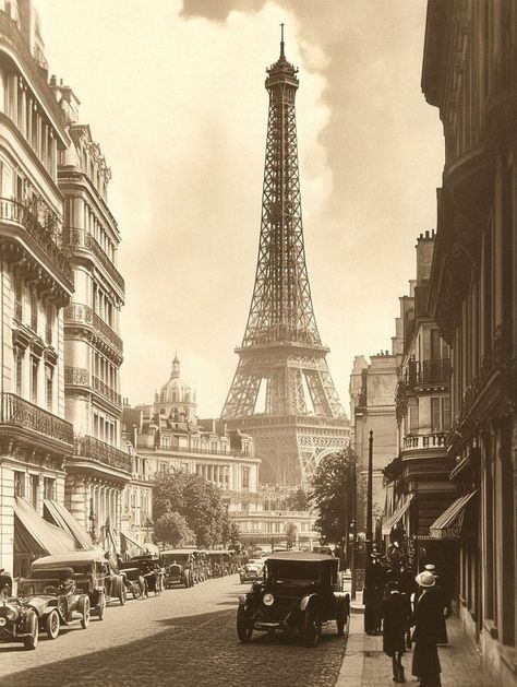 1940s Paris Aesthetic, 1920 Paris Aesthetic, Old Paris Aesthetic Vintage, Paris 1800 Aesthetic, Paris 1920s Aesthetic, 1920 Paris, Vintage Paris Aesthetic, 1920s Aesthetic, Vintage Eiffel Tower