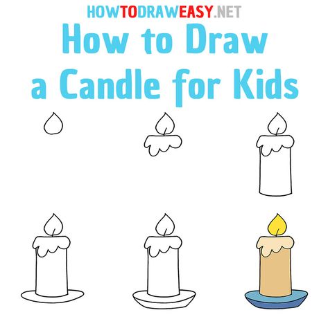 How to Draw a Candle Step by Step #Candle #DrawingCandle #DrawCandle #CandleDrawing #CandleDraw #SketchingCandle #stepbystep Candle Drawing For Kids, How To Draw Candles, How To Draw A Candle, Candle Drawing Simple, Candle Drawings Easy, Step By Step Drawing For Grade 1, Creative Curriculum Preschool, Candle Drawing, Easy Art For Kids