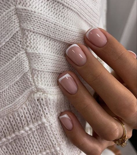 Natural Nails Manicure, French Manicure Nails, Subtle Nails, Work Nails, Casual Nails, Cute Gel Nails, Soft Nails, Nagel Inspo, Cat Kuku